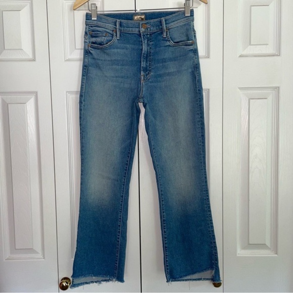 Mother insider crop step fray Jean size 28 L26 1 2